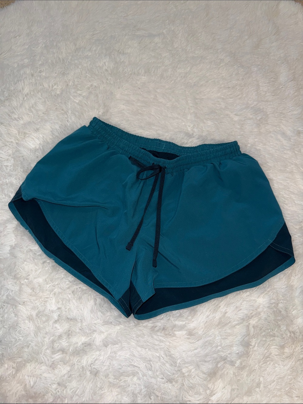 Old Navy Teal Athletic Drawstring Shorts
